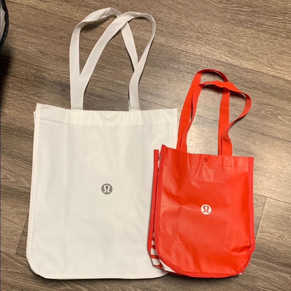 Lululemon reusable tote bag bundle